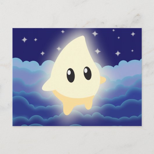 かわいい星 ポストカード (正面)