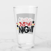 かわいい映画のナイトワードを飲むグラス タンブラーグラス (裏面)