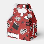 かわいい映画館のパーティータイル フェイバーボックス (裏面サイド)