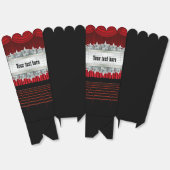 かわいい映画館のパーティーポップコーン フェイバーボックス (見開き)