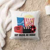 かわいい映画館の部屋用の枕 クッション (ブランケット)