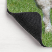 かわいい春の子ヒツジ マウスパッド (コーナー)