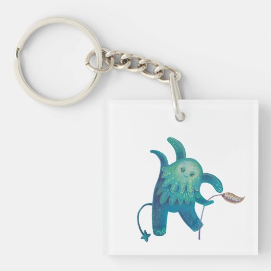 かわいい春キャラクター キーホルダー (正面)