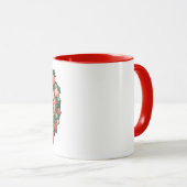 かわいい春バニーラビットベビーバニーラビット マグカップ (正面右)