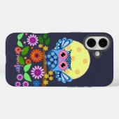かわいい春フクロウ&名前をカスタムする Case-Mate iPhoneケース (裏面 (横))