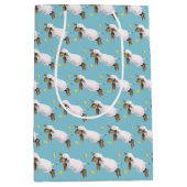 かわいい春子羊スキップ抱き枕 ミディアムペーパーバッグ (正面)