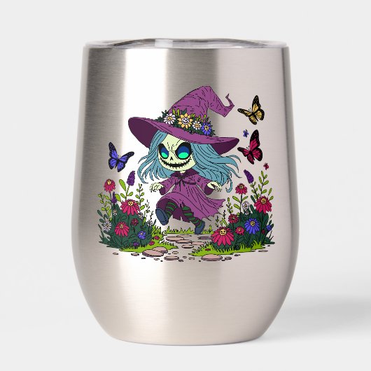 かわいい春魔女 (背面)