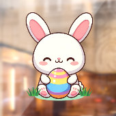 かわいい春/イースターバニーと卵 ウィンドウサイン (シート2)