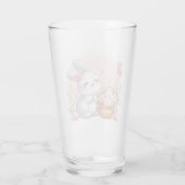 かわいい春/イースターバニーと卵 タンブラーグラス (裏面)