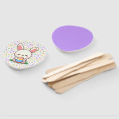 かわいい春/イースターバニーと卵 ハンドファン (組立なし)
