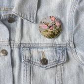 かわいい時計のスタイルの子供ボタン- 「歯の妖精" 缶バッジ (インサイチュ)