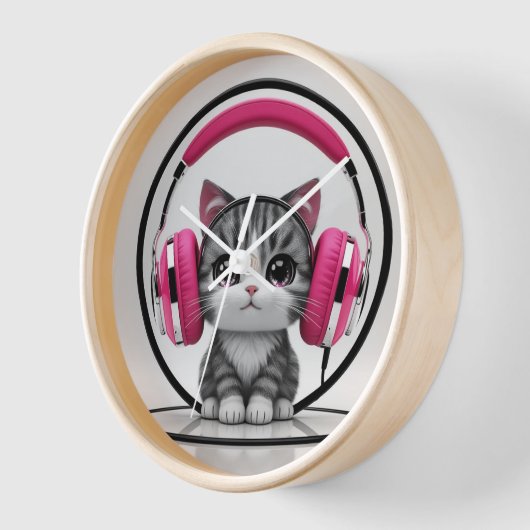 かわいい時計 壁時計 (傾斜)