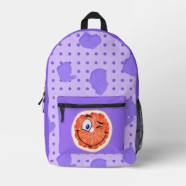 かわいい時間&私バックパック！プリントカットソーバッグ プリントバックパック