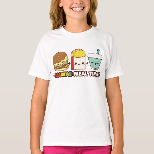 かわいい時間 Tシャツ (正面)