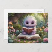 かわいい暗号文はがき ポストカード (正面/裏面)