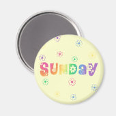 かわいい曜日 マグネット (正面/裏面)