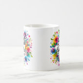 かわいい最高のおばあちゃんが今までラップ コーヒーマグカップ (中央)