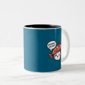 かわいい最高のの寿司 ツートーンマグカップ (正面右)