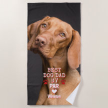 かわいい最高のパパバイパードッグフォト