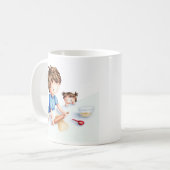 かわいい最高のパパ娘 コーヒーマグカップ (正面左)