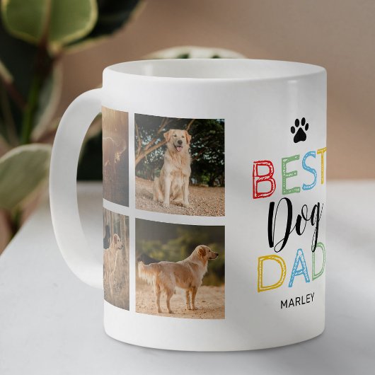 かわいい最高の犬の父 コーヒーマグカップ