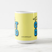 かわいい最高の猫と世界の猫パパ コーヒーマグカップ (中央)