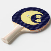 かわいい月および星の卓球ラケット 卓球ラケット (正面アングル)