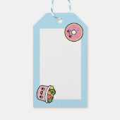 かわいい朝食フード ギフトタグ (裏面)