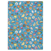 かわいい朝食フード クリップボード (裏面)