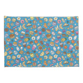 かわいい朝食フード 枕カバー (裏面-右)