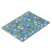 かわいい朝食用食品 ノートブック (左側)