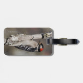 かわいい木こら ラゲッジタグ (裏面横)