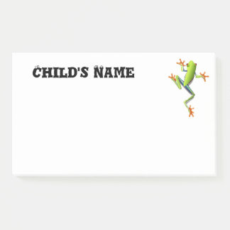 かわいい木のカエル ポストイット