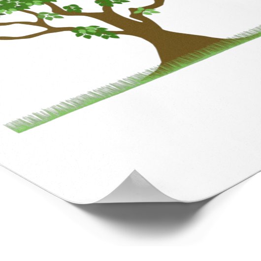 かわいい木葉と ポスター (角)