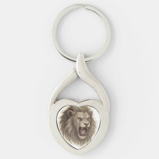 かわいい木蓮 キーホルダー (正面)