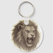 かわいい木蓮 キーホルダー (正面)