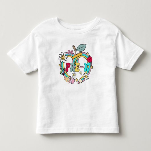 かわいい未就学児のTシャツ トドラーTシャツ (正面)