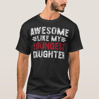 かわいい末っ子に似ているよ 面白いヴィンテージ ファ Tシャツ