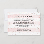 かわいい本でベビー サンキューカード (正面)