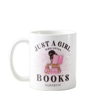 かわいい本の恋人よ本を愛する女の子カスタムのみ