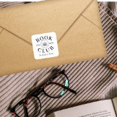 かわいい本クラブ メンバー スクエアシール