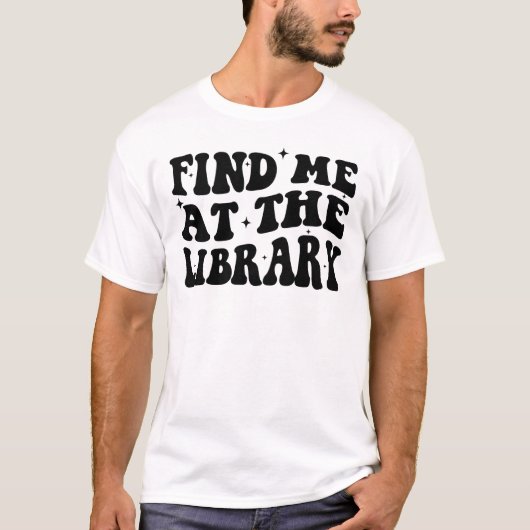 かわいい本好きな人のためのギフト 読書 ライブラリー 読者 Tシャツ (正面)