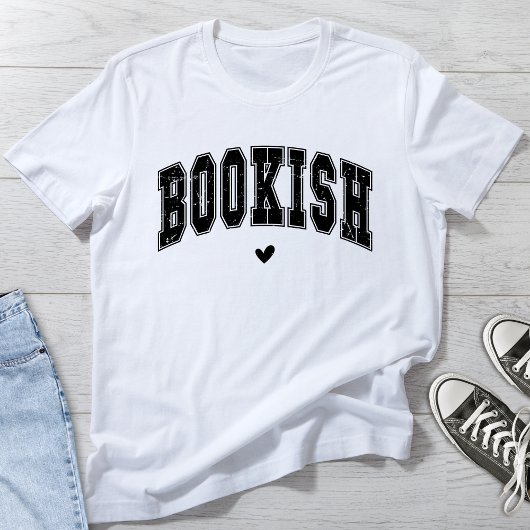かわいい本好きの本のTシャツ Tシャツ