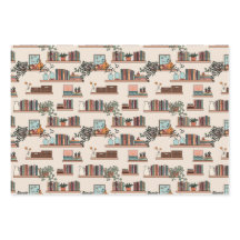 かわいい本棚のパターン