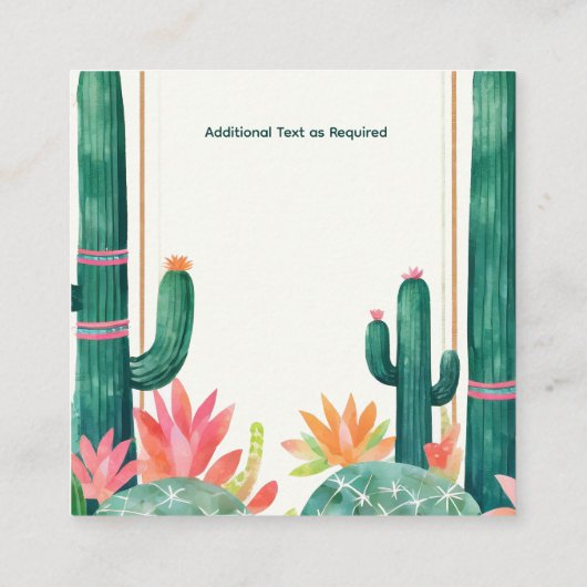 かわいい本男の赤ちゃんシャワーフェスタアボカド エンクロージャーカード (裏面)