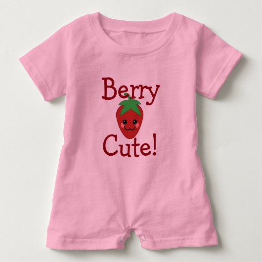 かわいい果実 ベビーボディスーツ (正面)