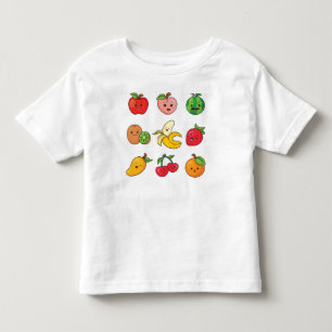 かわいい果物 トドラーTシャツ