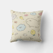 かわいい柄のクッション クッション (裏面)