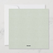 かわいい柔らかく繊細なパステルイースターパーソナライズされたエッグ シーズンカード (裏面)