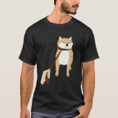 かわいい柴犬のワイシャツNope Tシャツ (正面)
